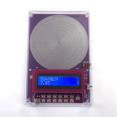 Adjustable Schumann Wave Generator, Pure Sine Wave Signal Generator with Antenna Board,Frequency Signal Source Module 1