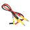 Universal Multimeter Test Leads with Anti-Slip PVC Handle for Voltage Current Testing Copper Gold Plated Probes 4