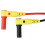 Universal Multimeter Test Leads with Anti-Slip PVC Handle for Voltage Current Testing Copper Gold Plated Probes 6