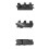 RHD 8608A301 Power Master Window Control  for  Attrage/Mirage G4 2012-2017 16Pins Window  Button 4