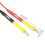 Universal Multimeter Test Leads with Anti-Slip PVC Handle for Voltage Current Testing Copper Gold Plated Probes 9