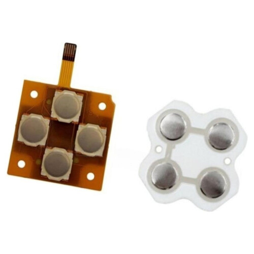 For New 3DS  Button Left Key Keyboard Flex Cable & Metal Dome Snap PCB Board New 3DS 2