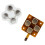 For New 3DS  Button Left Key Keyboard Flex Cable & Metal Dome Snap PCB Board New 3DS 5