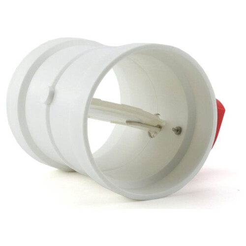 Electric Duct Damper (160mm) - Airflow Control & Backdraft Damper for Ventilation Systems,Duct Airflow Regulator