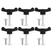 Lawn Mower T Handle Nuts & Bolts 689-00600/106-4161/92-2260, Steel & ABS, Stable Control, Compatible Replacement