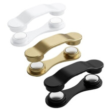 3 Pack Magnetic Eyeglass Clips for Shirts, Secure Bonded Magnet Stainless Steel Eyewear Retainer Set