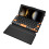 Travel Keyboard with Touchpad, Universal Compact Keyboard for Android/IOS/Windows, Dual-Device  Keypad 1