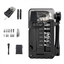 Bike Tool Kit for Mountain Road Bike Repair Maintenance, Compact Folding Bicycle Multi Tool Set
