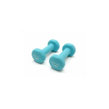 Neopreen halters - O'FITNESS - Set van 20,5 kg - Blauw - Revalidatie & versterking - Vinyl