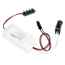 Water Cooling Manual Speed Controller, 2-3-4 Pin 4 Ways for Pump Fan Circulating Adjustable 12-24V, Can Be Shut Down