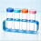 3 Set Test Tubes with Stand Science Kit 50 Ml Reusable Plastic Lab Tubes, with 4 Rack Holder for Science Experiments 6