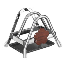 Stainless Steel Cutting Board Holder Rack Organizer Stand for Kitchen and Offices Use