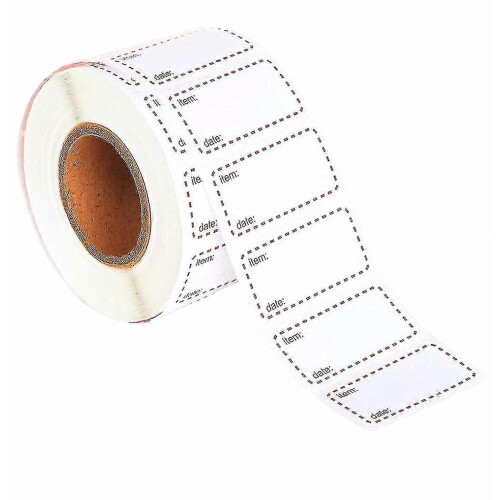1 Roll Waterproof Label Sticker Kitchen Box Label Sticker Date Label Frozen Tags 1