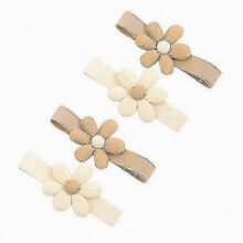 Curtain Tiebacks, 4 Pieces Flower Holder Elastic Rope, Cartoon Buckle, Tieback with for Home, Office