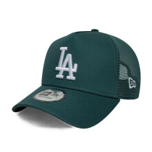 New Era Mens 9FORTY LA Dodgers Trucker Cap - Dark Green - OSFM