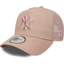 New Era Mens 9FORTY MLB New York Yankees Trucker Cap - Pastel Pink