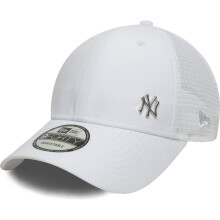 New Era Mens 9FORTY MLB New York Yankees Trucker Cap - White