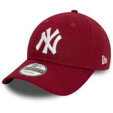 New Era Mens 9TWENTY New York Yankees Baseball Cap - Dark Red