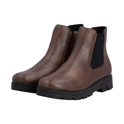 Rieker Bottine Cuir Rieker - Marron 2