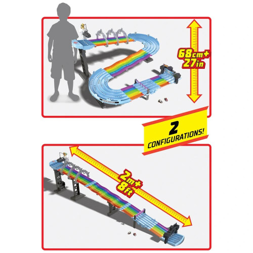 Hot Wheels Hot Wheels Mario Kart Rainbow Road Raceway Set 1