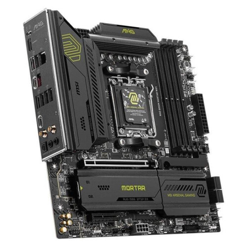 MSI Placa-mãe - MSI - MAG B850M MORTAR WIFI - B850 - Wi‑Fi 7 - PCIe 5.0 2