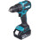 Makita Perceuse-visseuse à percussion - MAKITA - DHP490SF1J - 3 Ah - 51+ Nm - Mandrin 13 mm 3