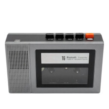 T6 Two-Way Cassette Tape Player, Retro Portable Built-in Recording Function Type-C Cassette Tape Player