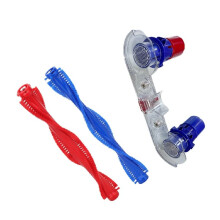Vacuum Roller Brush Bar & Side Cover Replacement Compatible with Wash G1 Wet Cleaner Vacuum Attachment Flocked Roller Brushes