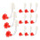 12 Pcs  Feeder Tubes with Stoppers for Easy Feeding and Maintenance 1