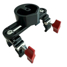 24/25/26 Universal Aluminum Alloy Roof Yacht Guardrail Double Headed Crab Pipe Clamp for