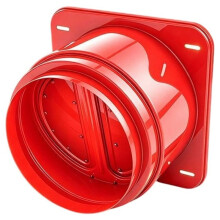 One Way Backdraft Damper for Kitchen Exhaust Ducts - Odor and Backflow Prevention for Range Hoods, Exhaust Fans