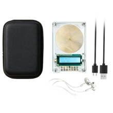 0.01Hz-30000Hz Schumann Wave Generator Housing, Pure Sine Frequency Modulated Signal Generator with Multiple Waveforms