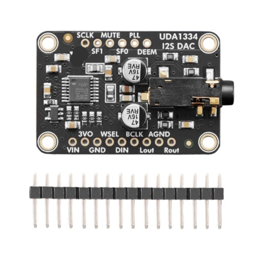For Adafruit I2S Stereo Decoder UDA1334A Breakout DAC Module Audio Stereo Decoder for Adafruit 36 78