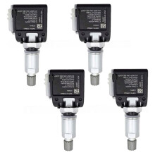TPMS Sensor 433MHz Tire Pressure Monitoring Sensor for Silverado 3500 2020-2022, 4-Pack 13598463