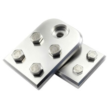 4 Point Flat Lug Battery Terminal Blocks Bolts Connection Flat Battery Distribution Blocks Flat Distribution Blocks