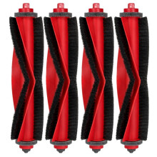4Pack Main Brushes for  Q10 S5, Q10 S5+,Q10 X5, Q10 X5+ Robot Vacuum Anti- Design,Rubber Roller Structure