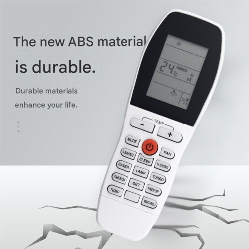 Replace YACIFB1B6 RG70A A/C Remote Control for Midea/Gree//Lexin Air Conditioner Remote Control 2