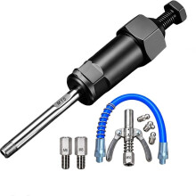 Heavy Duty Grease Fitting Cleaner Tool, Grease Fitting Unclogger 600 PSI Industrial Grease Unclogger for Tractors