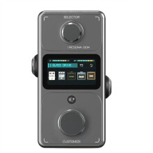 Para LIVTRA RESONA BOX Equipo de Procesamiento de Tono para Guitarra y Bajo con Codificador Dual, Cadenas de Efectos Personalizadas y Pantalla TFT A