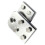 4 Point Flat Lug Battery Terminal Blocks Bolts Connection Flat Battery Distribution Blocks Flat Distribution Blocks 2