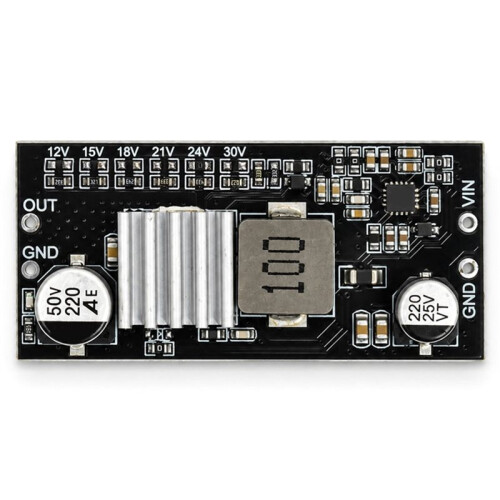 Boost Module 9-12V to 30V Adjustable Voltage High Efficiency Power Converter for DIY Projects 2