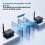 AU5810 5.8G Wireless Audio Transmitter Receiver Kit 100M Range 1 Transmitter to 10 Receivers Audio Sync Plug 5