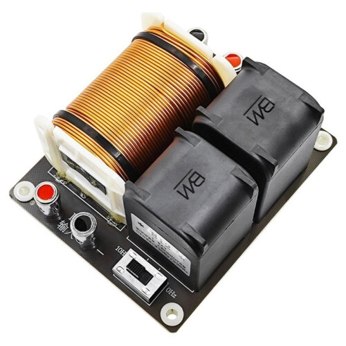 1800W Audio Frequency Divider Single-Channel Speaker Crossover High Power Adjustable Subwoofer Crossover