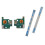 Back Paddle Board Module  Board for PS5 Dualsense  Controller Rear Back Button Board Repair Parts 3