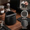 Coffee Knock Box, Large Capacity Shock-Absorbent Espresso Knock Box with Removable Knock Bar 5