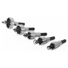 5 Pcs Carbide Tip Drill Bit Saw Set Metal Wood Drilling Hole Cut Tool for Installing Locks 16/18.5/20/25/30mm