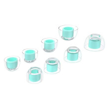 Food-Grade High-Transparency Liquid Silicone Ear Tips for HIFI Earphones, in-Ear Earbuds, Anti-Slip Headphone Covers