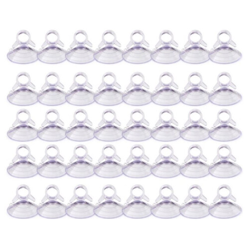 Strong Transparent Suction Cups, Windshield Sunshade Dovetail Sucker Hooks, Multi-Purpose Window Suction Cups
