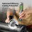 5V Electrical Screwdriver Set 3 Gears Adjustable Torque  Cordless Screwdriver Tool Rechargeable Power Driver 10