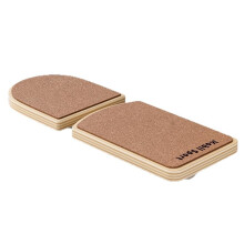 Wooden Balance Board for Fitness - Single Leg Workout, Core Strength, Stability Training, Yoga & Physical Therapy Aid